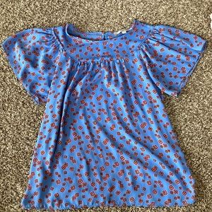 Loft size medium blouse with flutter sleeves